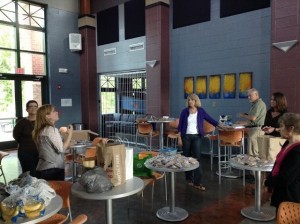 ladies-preparing-galleria-bags