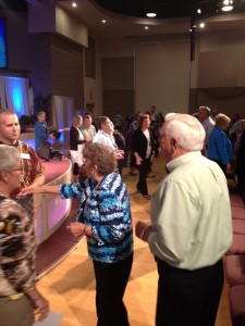 bring commitment cards to the altar